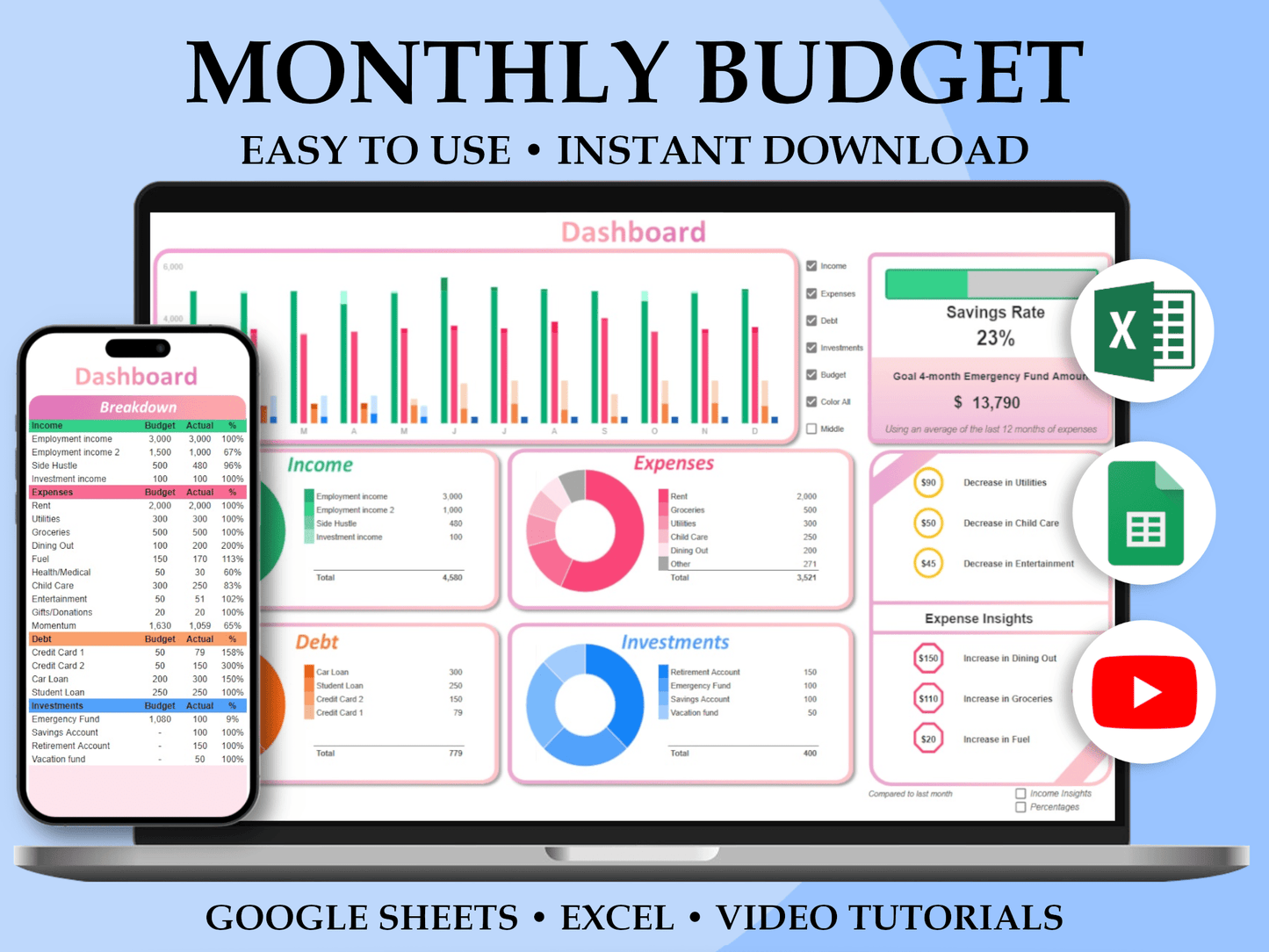 FREE Budget Tracker